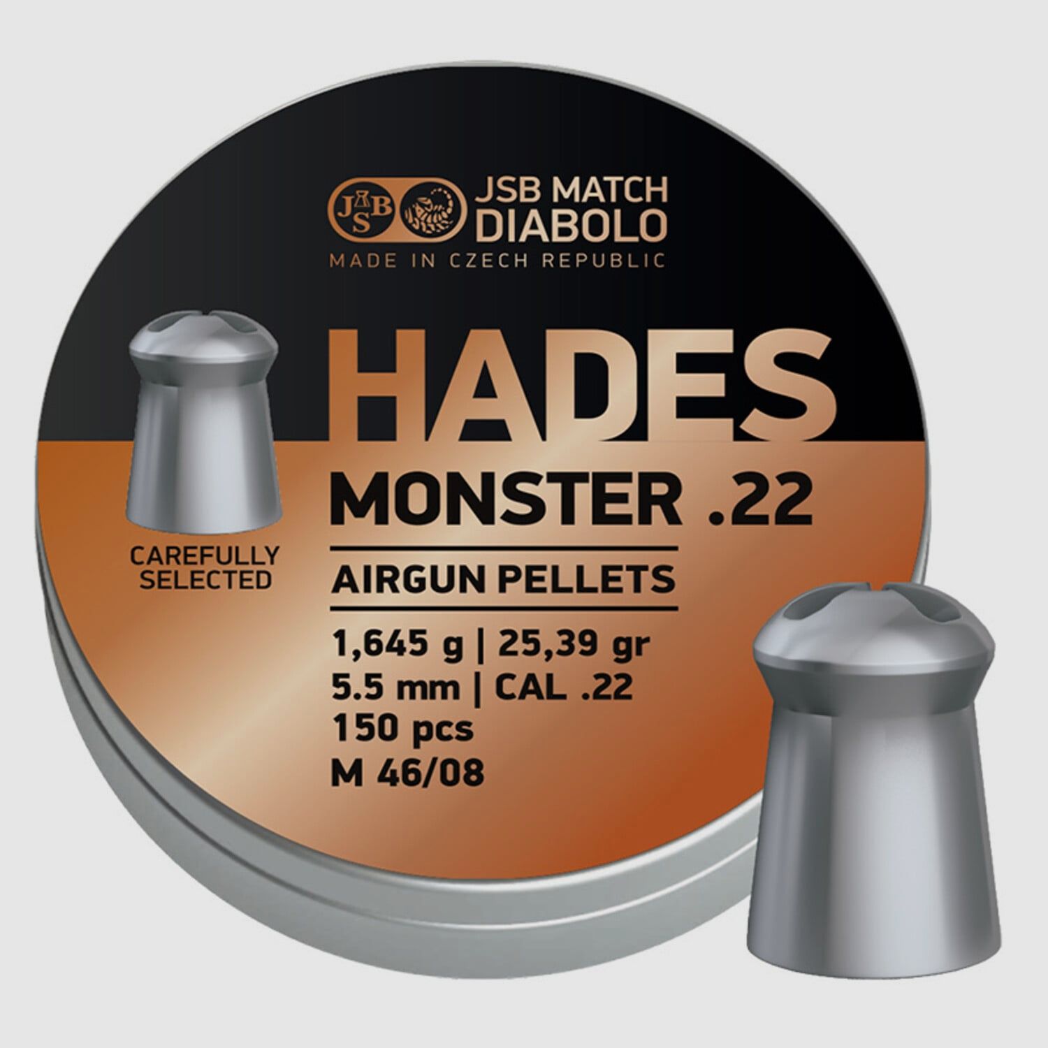 JSB Hades Monster 5,5 mm .22 25,39 gr – 150 Stk.