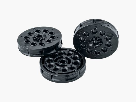 Colt Python de 2,5 pulgadas cargador de tambor CO2 4,5 mm diabolo