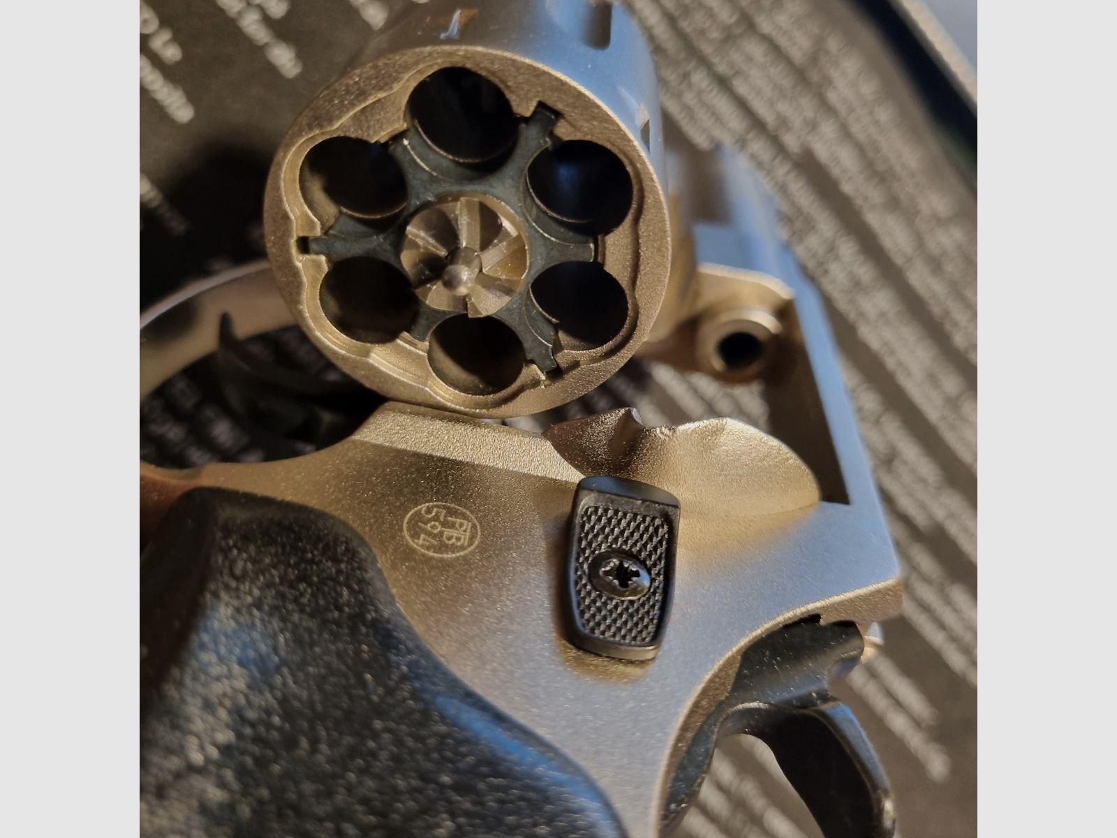 Röhm RG 89 N, nickel-plated, 9mm R blank, 10 rounds CS, 50 rounds blank, PTB 594 old model