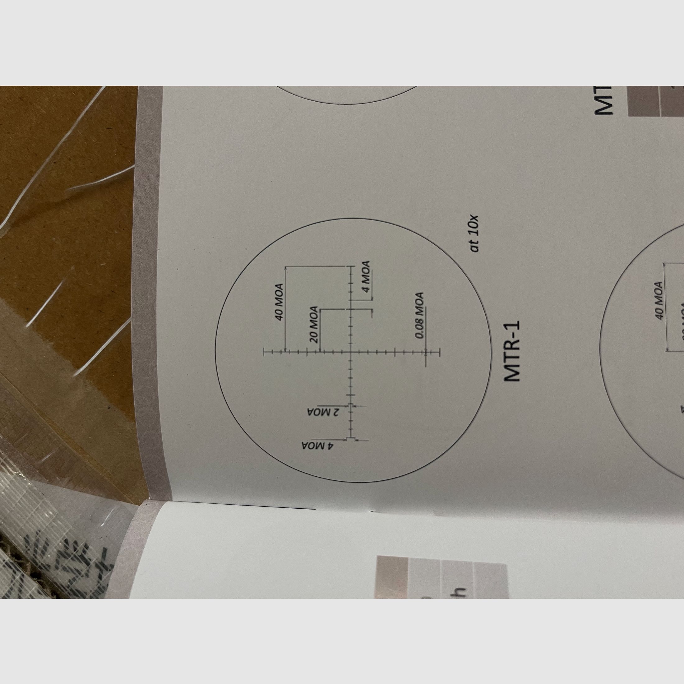 Zielfernrohr March 10x-60x52 SFP MTR-1