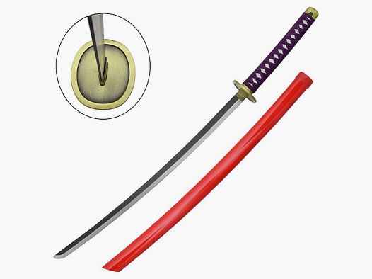 Katana di Bleach Ryujin Jakka con Saya