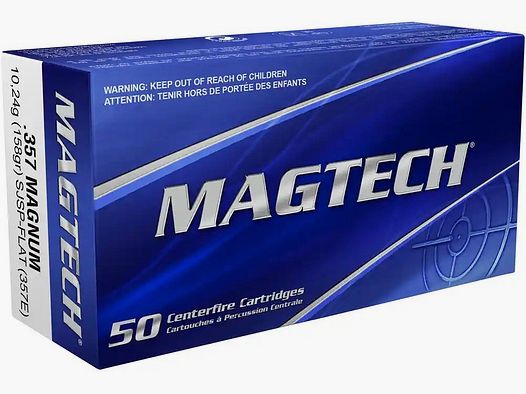 .357 Magnum SJSP 10,24g/158grs. Magtech