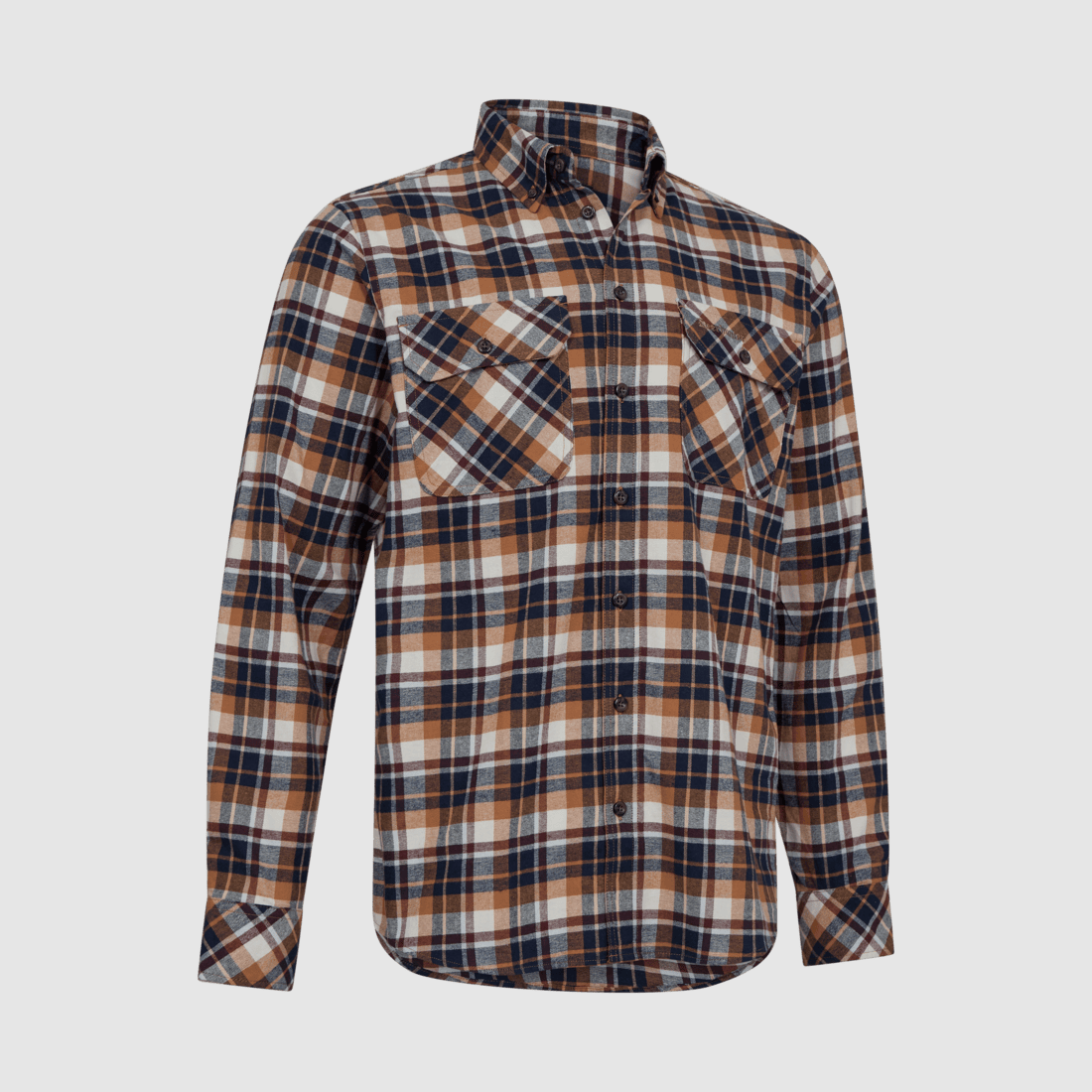Deerhunter Charles Camicia Uomo a Quadri Marrone 49/50