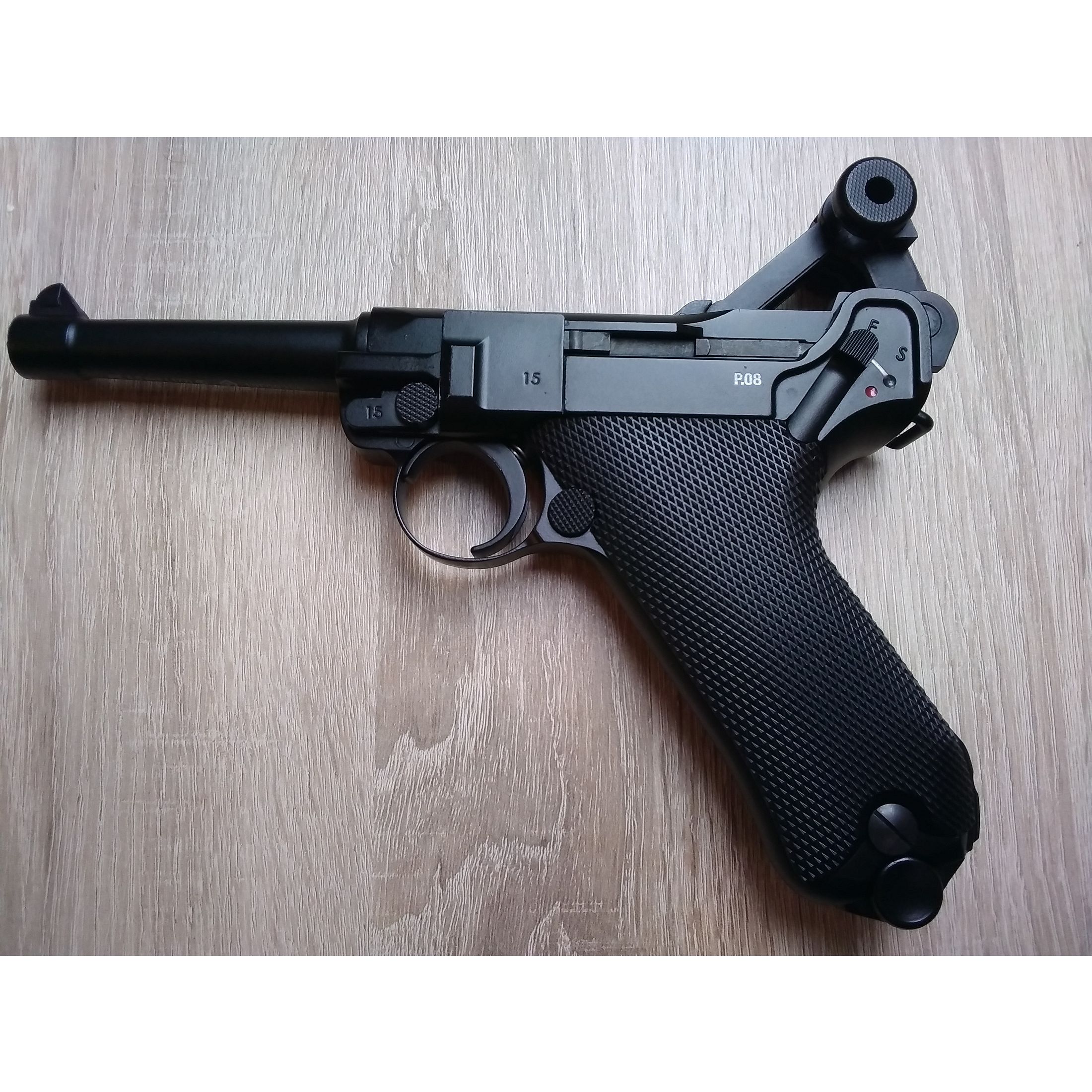 Luger P08 CO2 Waffe Luftpistole 