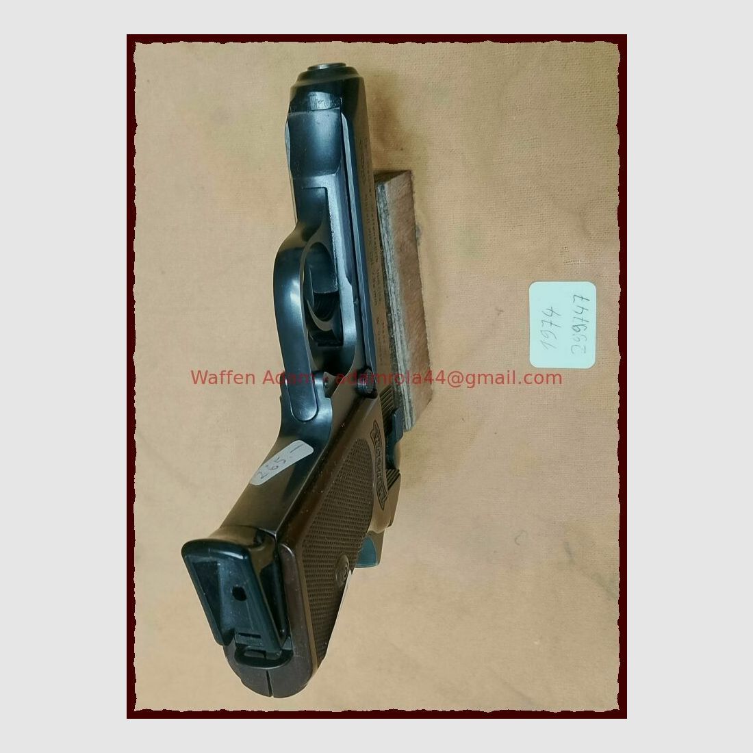 Carl Walther, Ulm PPk all-steel, 1974