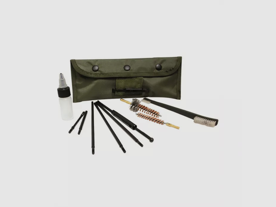 Armi kit di pulizia Cal.7.62 (AK/Mauser/US30-06 ecc.) + borsa