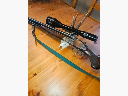 Perforadora Simson Suhl 30-06/12/70 Schmidt und Bender 2,5-10x56 montaje basculante