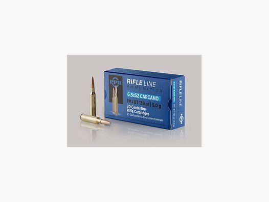 PPU 6.5x52 CARCANO 139 GRS / 9.0 G FMJBT 20 PCS