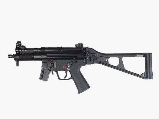 Heckler & Koch SP5K PDW mit klappbarer Schulterstütze