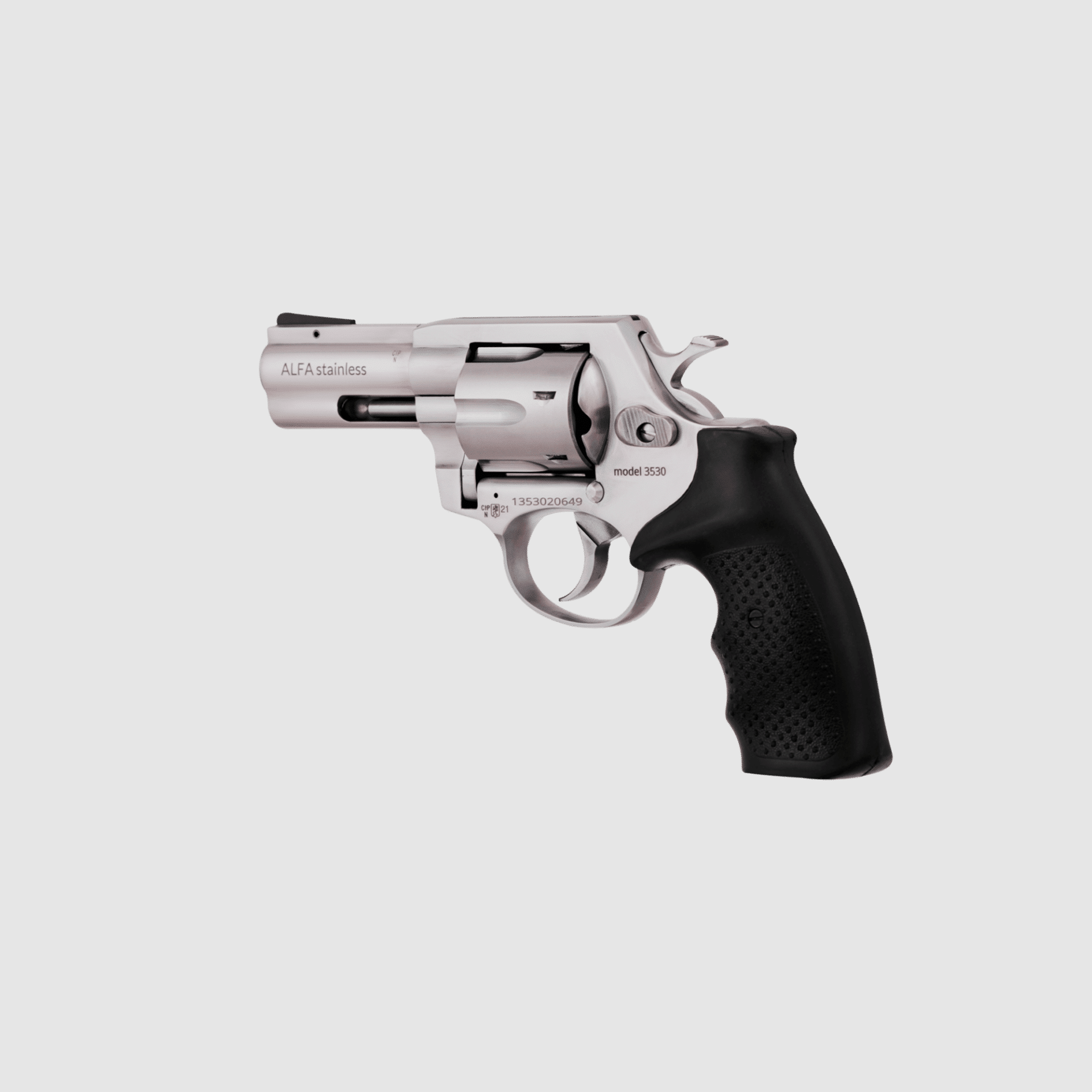 Revólver de acero inoxidable ALFA ProJ 3530 3″ | .357 Mag.