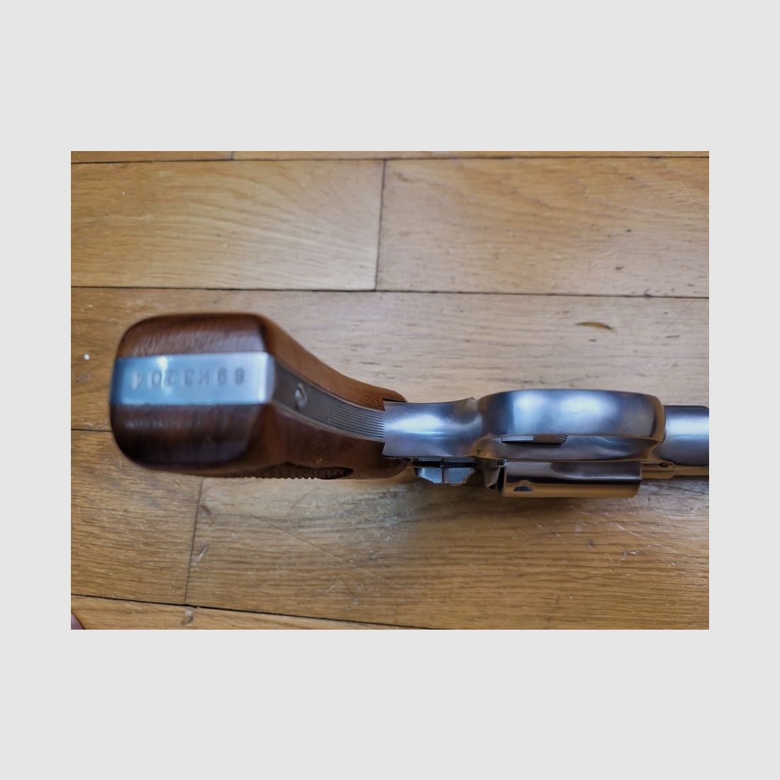 Muy bonito revólver Smith & Wesson M66-1 subnose llamado "Combat Stainless Magnum" – 6 disparos en .357 mag – cañón de 2,5 pulgadas – acabado en acero inoxidable pulido nuevo – M66-1 de 1977 o 1978 – el verdadero "Hand Canon" en estado como nuevo, imagen 7 de 17