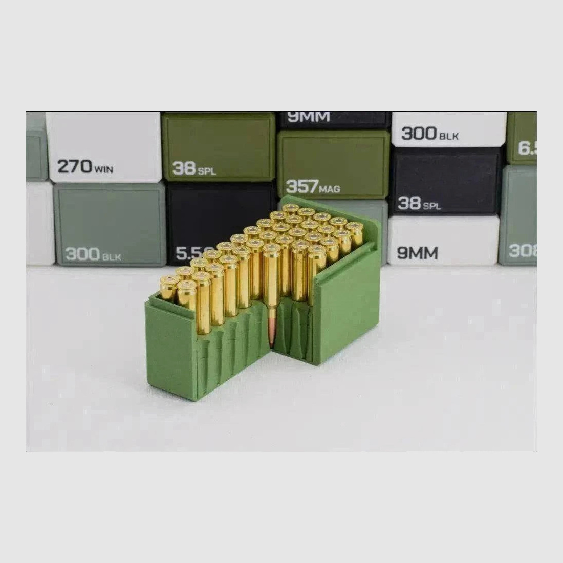Filamelt Munitionsbox / .223 Remington / ‘Schiebedeckel’ / Patronenbox, Ammo Box