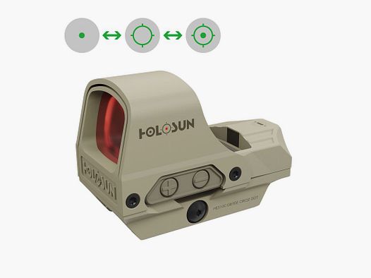 HOLOSUN 510C - FDE/Sable - Vert