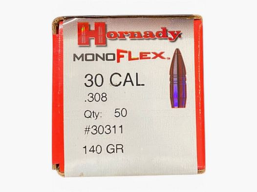 Bullets Hornady MonoFlex cal. 30 140GR