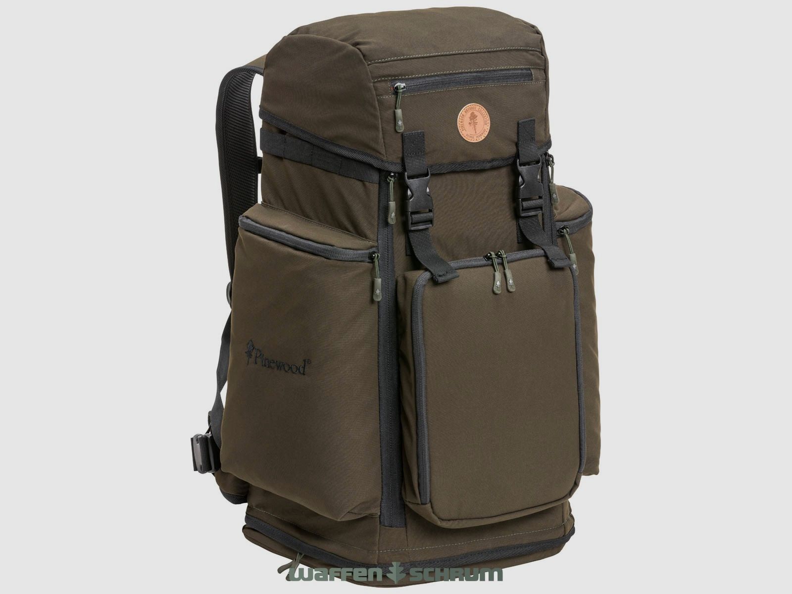 Rucksack in pelle di pino Wildmark marrone 35l