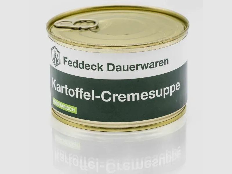 Feddeck Dauerwaren Fertiggericht Dose Kartoffel-Cremesuppe 400 ml