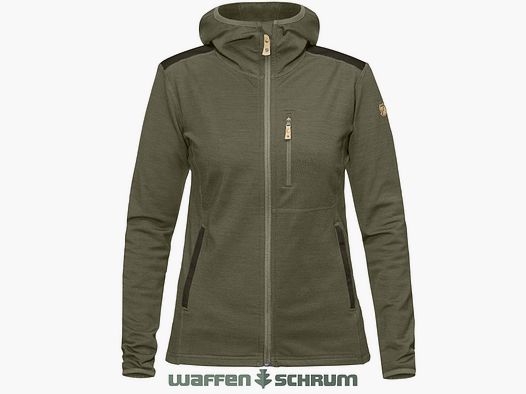 Fjällräven Fleecejacke Keb Laurel Green-Deep Forest
