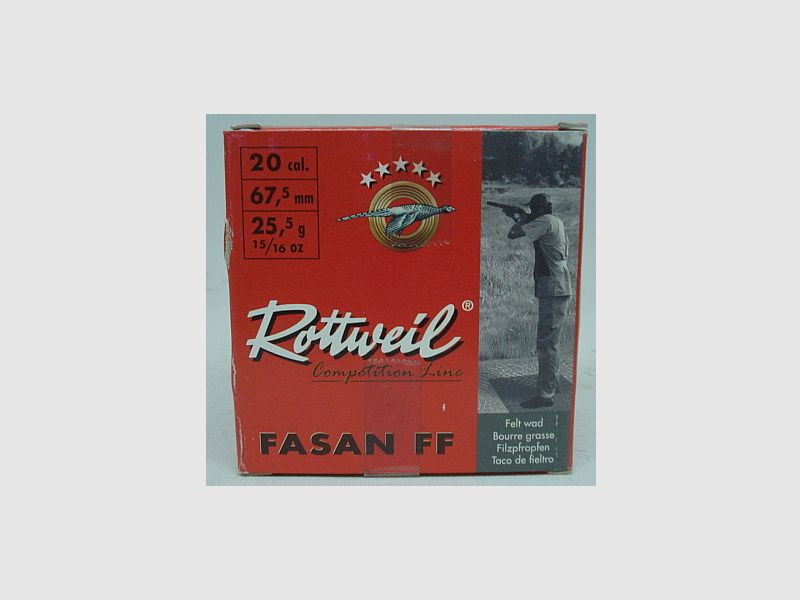 Fasan FF20/67,5 - 2,0mm/24g -Skeet- (a25)
