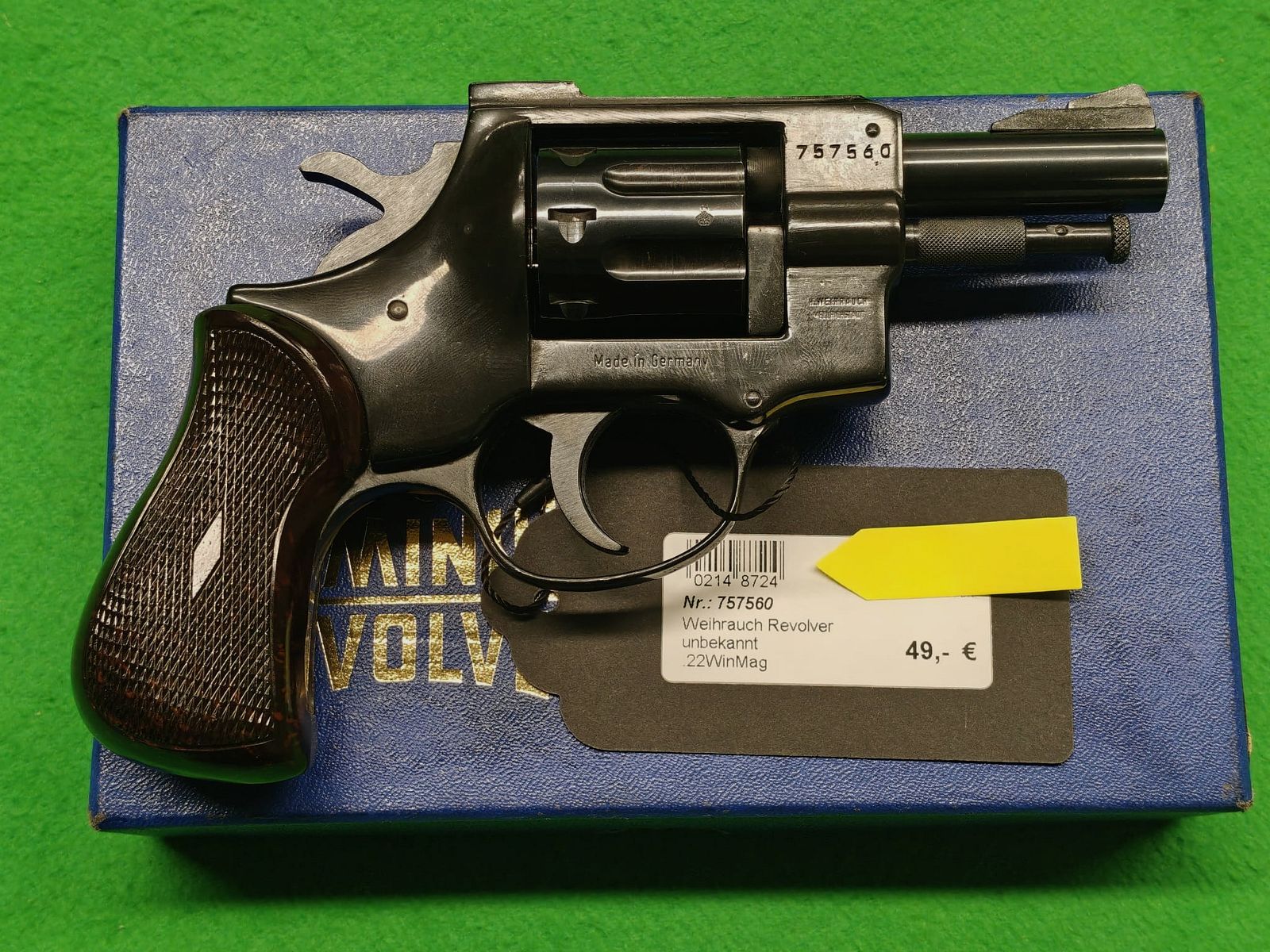 Weihrauch Arminius Revolver .22WinMag