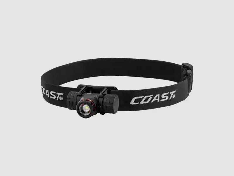 Coast Coast Akumulatorowa latarka czołowa XPH25R 410 lumenów czarna