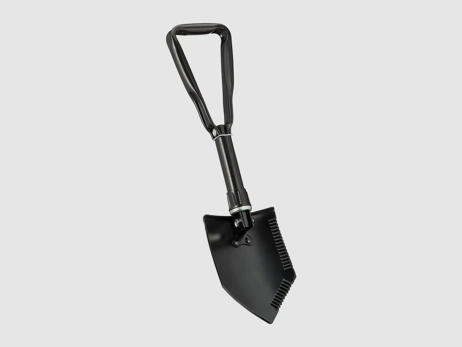 Mil-Tec US Drievoudige Spade met Hoes Zwart