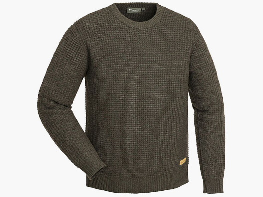 Pinewood Herren Strickpullover Ralf Brown Melange