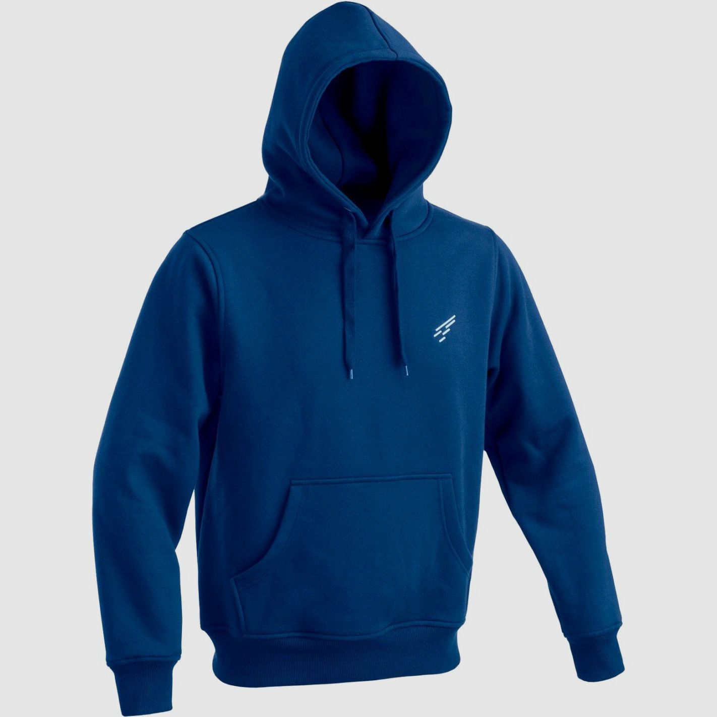 Defcon 5 hoodie met zakken en navy blue voorlogo