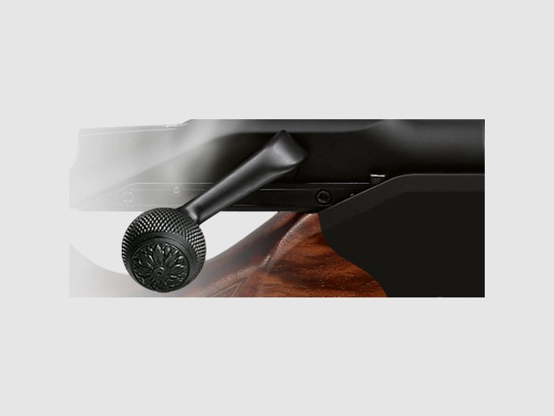 Blaser Kammergriffkugel Stahl schwarz mit Fischhaut