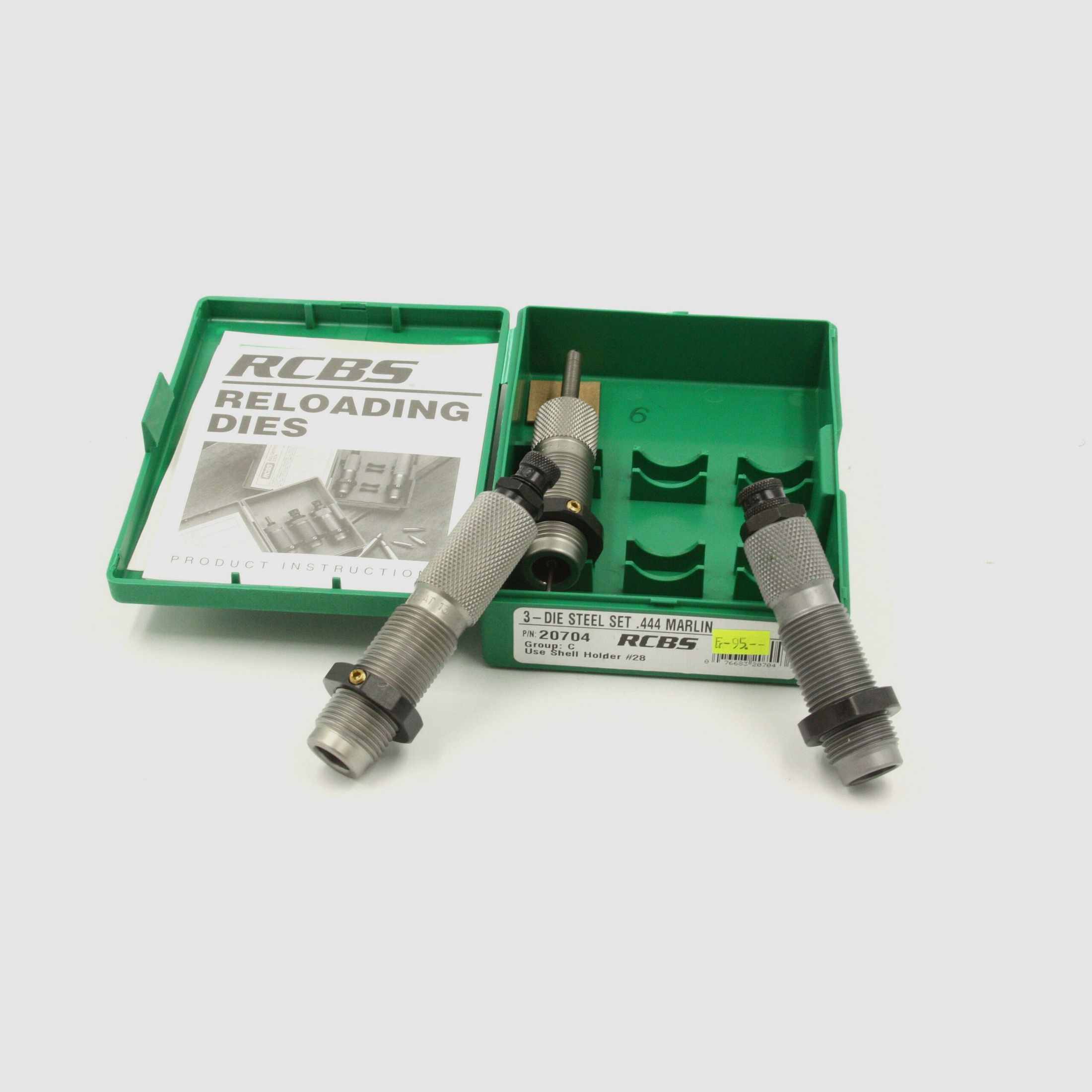 RCBS Matrizensatz 3-teilig 18612, .44 Mag.