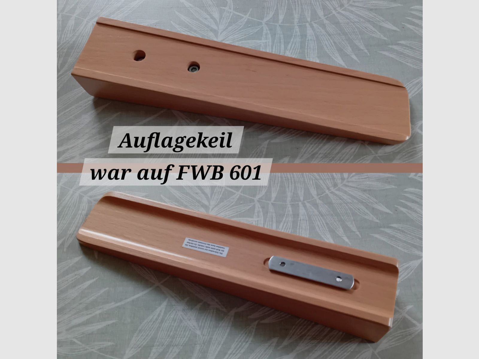 Auflagekeil für Luftgewehr und KK