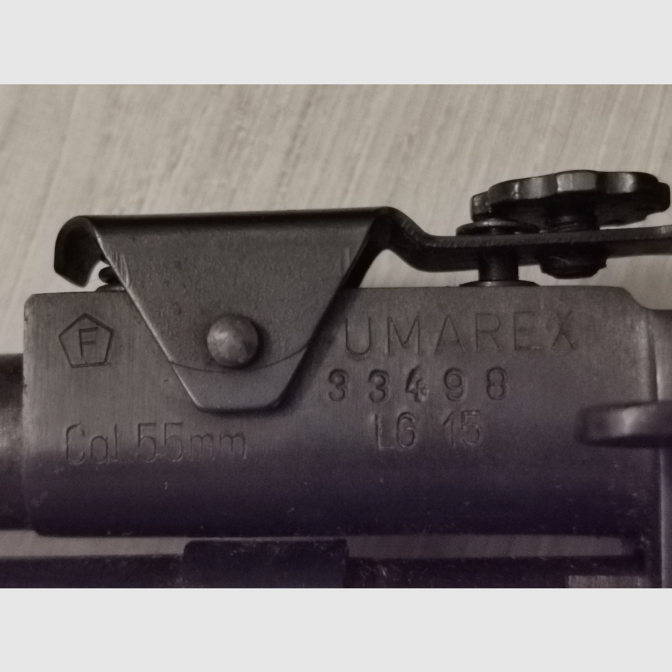 Umarex luchtgeweer in kaliber 5,5 - ouder model