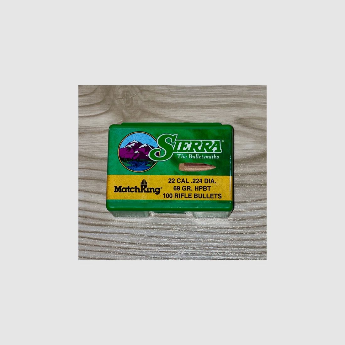 Sierra MatchKing HPBT, 69 gr, .223 Rem