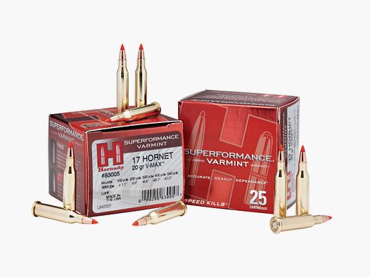 Hornady V-Max .17Hornet 20grain