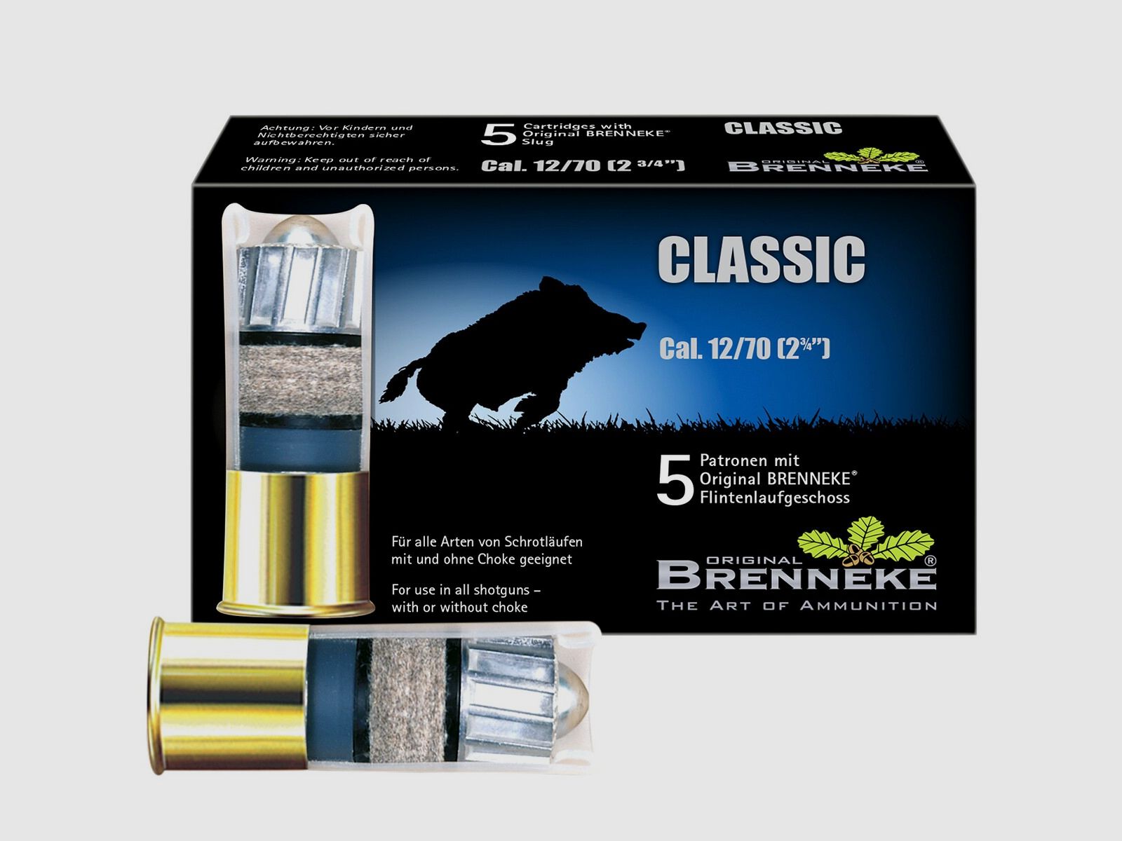 Brenneke 12/70 Classic 31,5g/490grs. – 5 pcs.