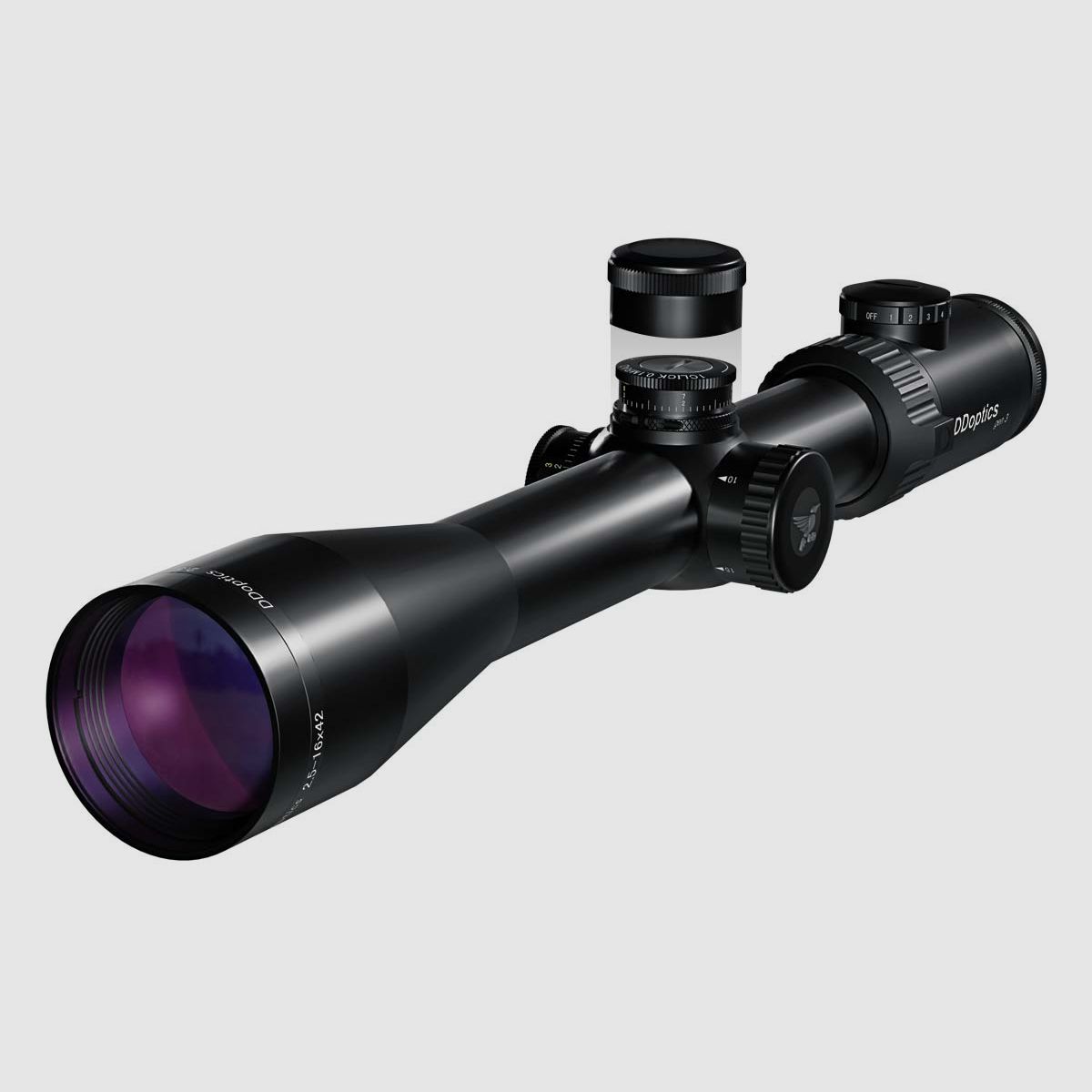 DDoptics Nachtfalke V6 2,5-16x42 Gen3 iFiber