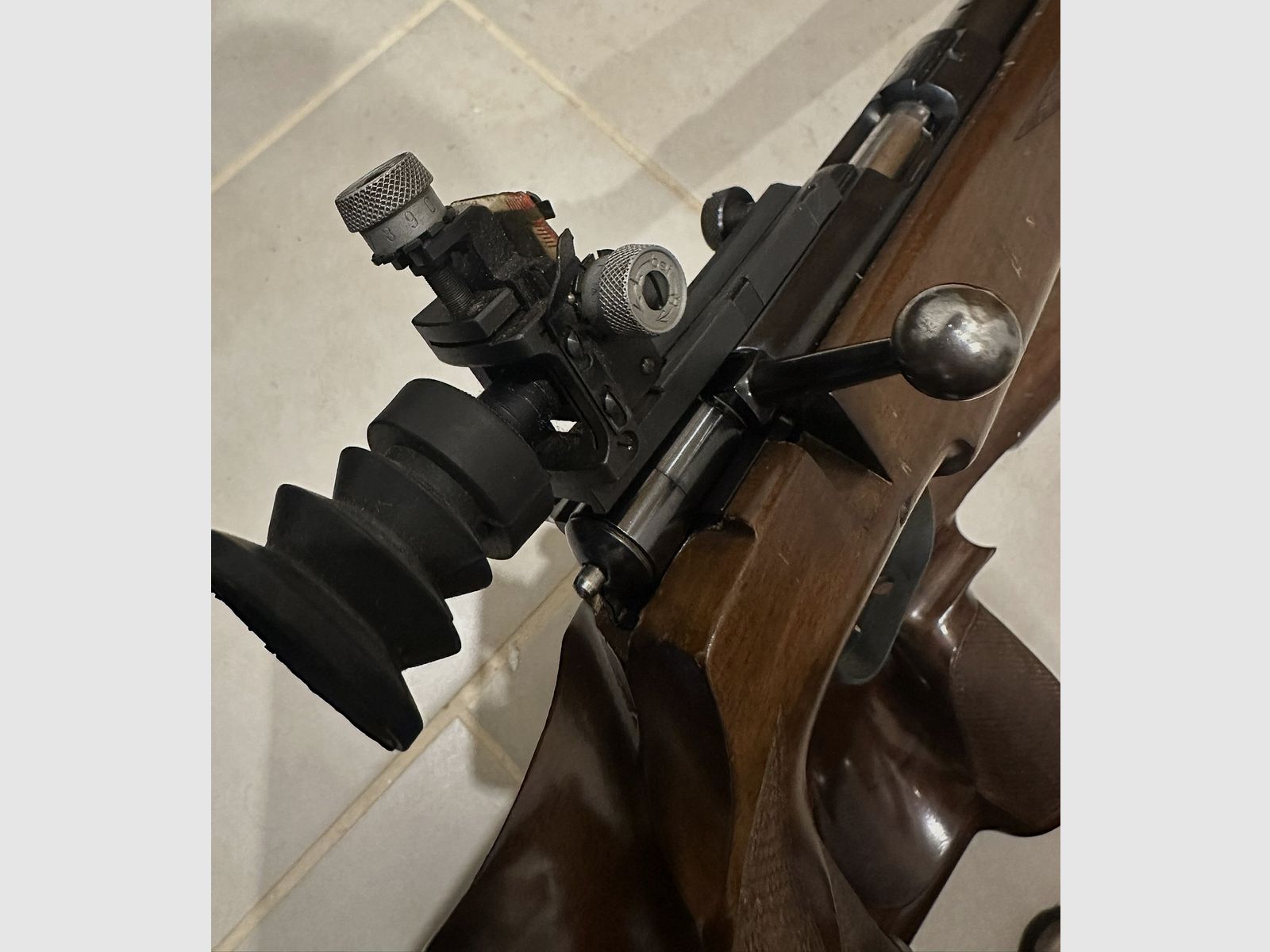 Anschütz 54 KK carabine avec crosse supplémentaire