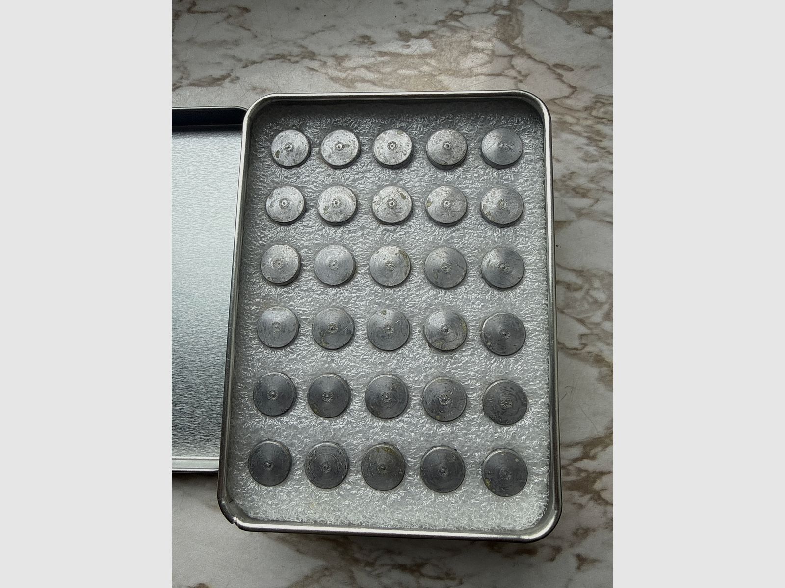 AEA Exact Slugs .50 (.495) CAL / 12,58 mm – 225 gr Hollow Point – 5 latas (4x OVP, 1x completo)