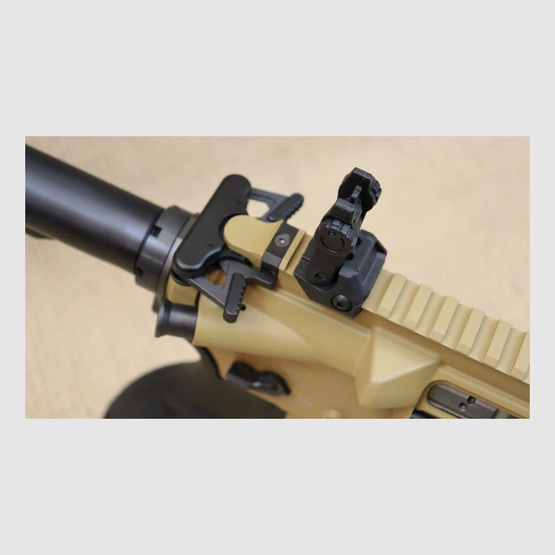 Haenel CR223 in Farbe Sand, inkl. Tasmanian Tiger Rifle Bag, sofort lieferb .223Rem