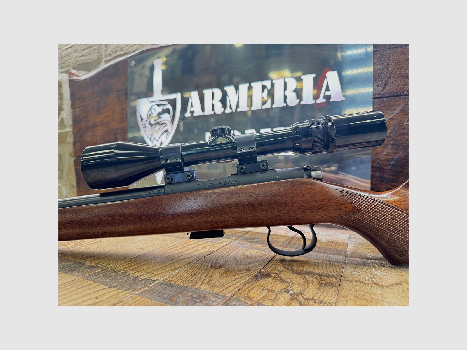 GEBRAUCHT – BÜCHSE – CZ MOD. 452-2E ZKM Kal. 22LR, Bild 4 von 5
