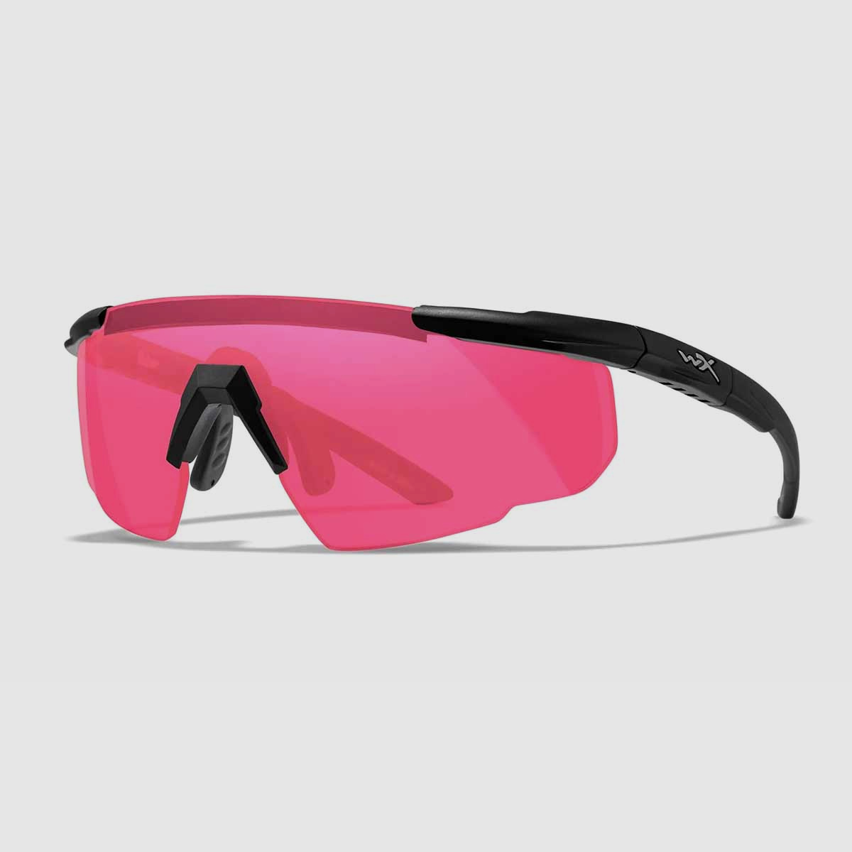 Wiley X Schießbrille  Glas: magenta, Gestell: matt schwarz Saber Advanced