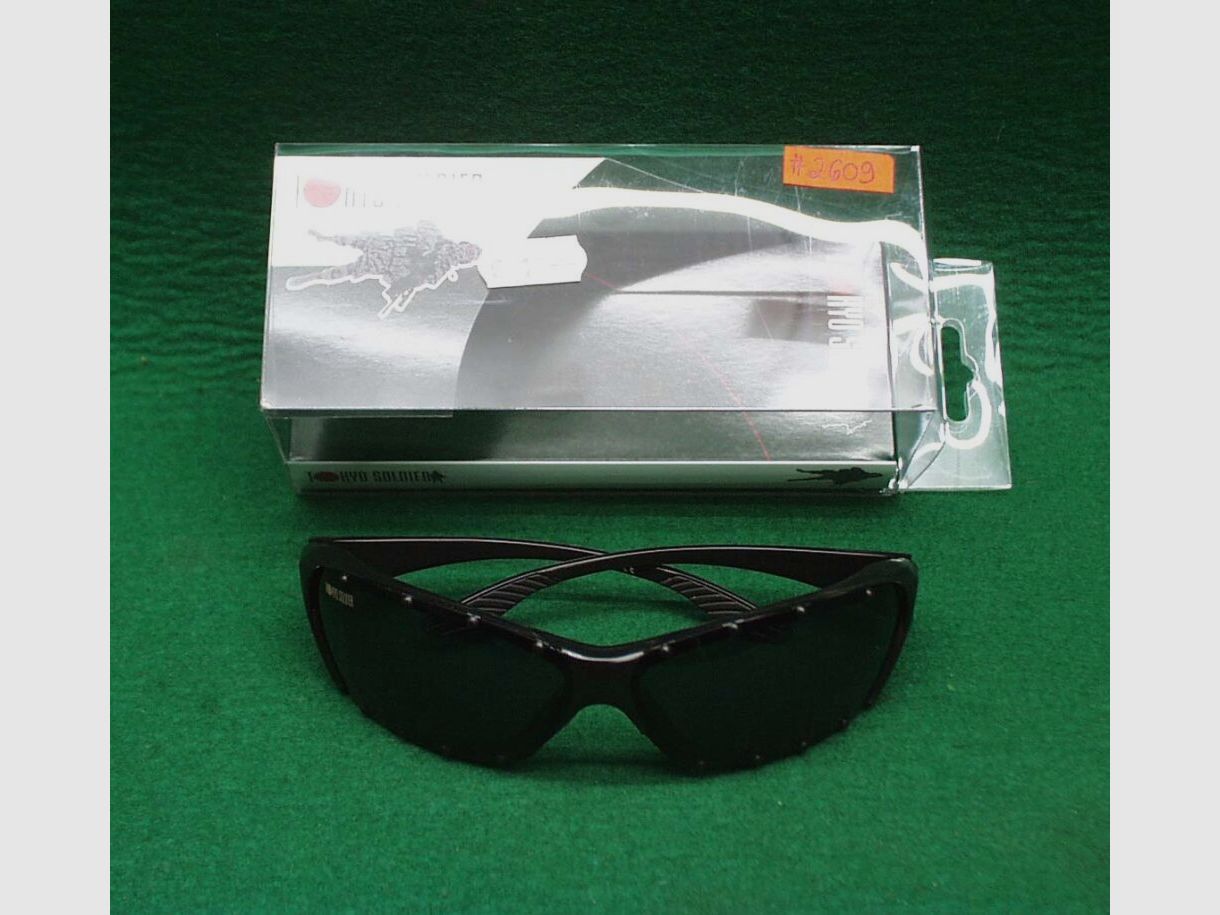 Tokyo Soldier	 Schutzbrille, schwarz, Bild 2 von 2