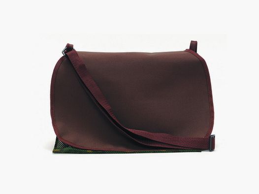 GIBECIERE CHASTEX STOFF UND LEDER BRAUN