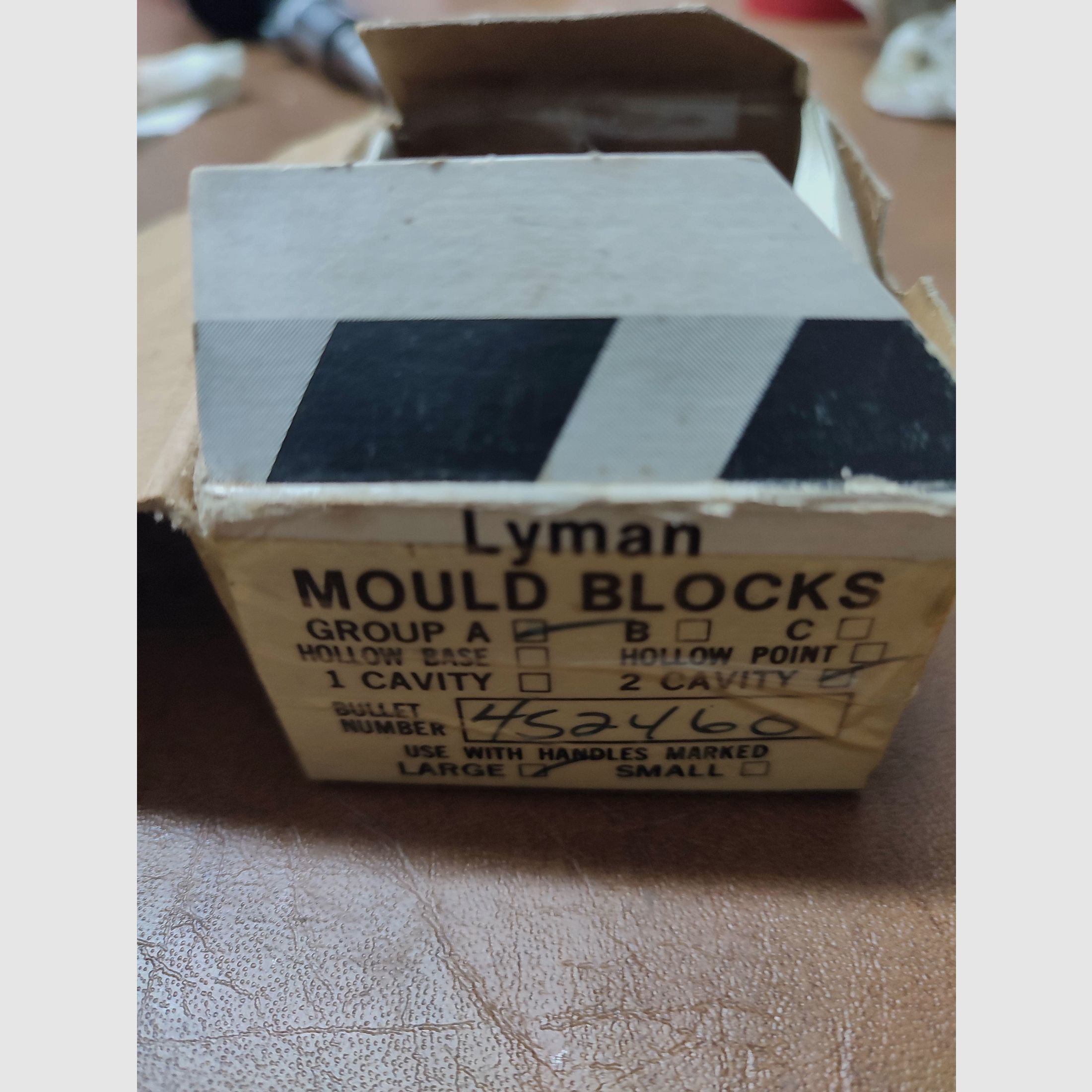 Kokille Lyman .45 ACP SWC 200 Grain