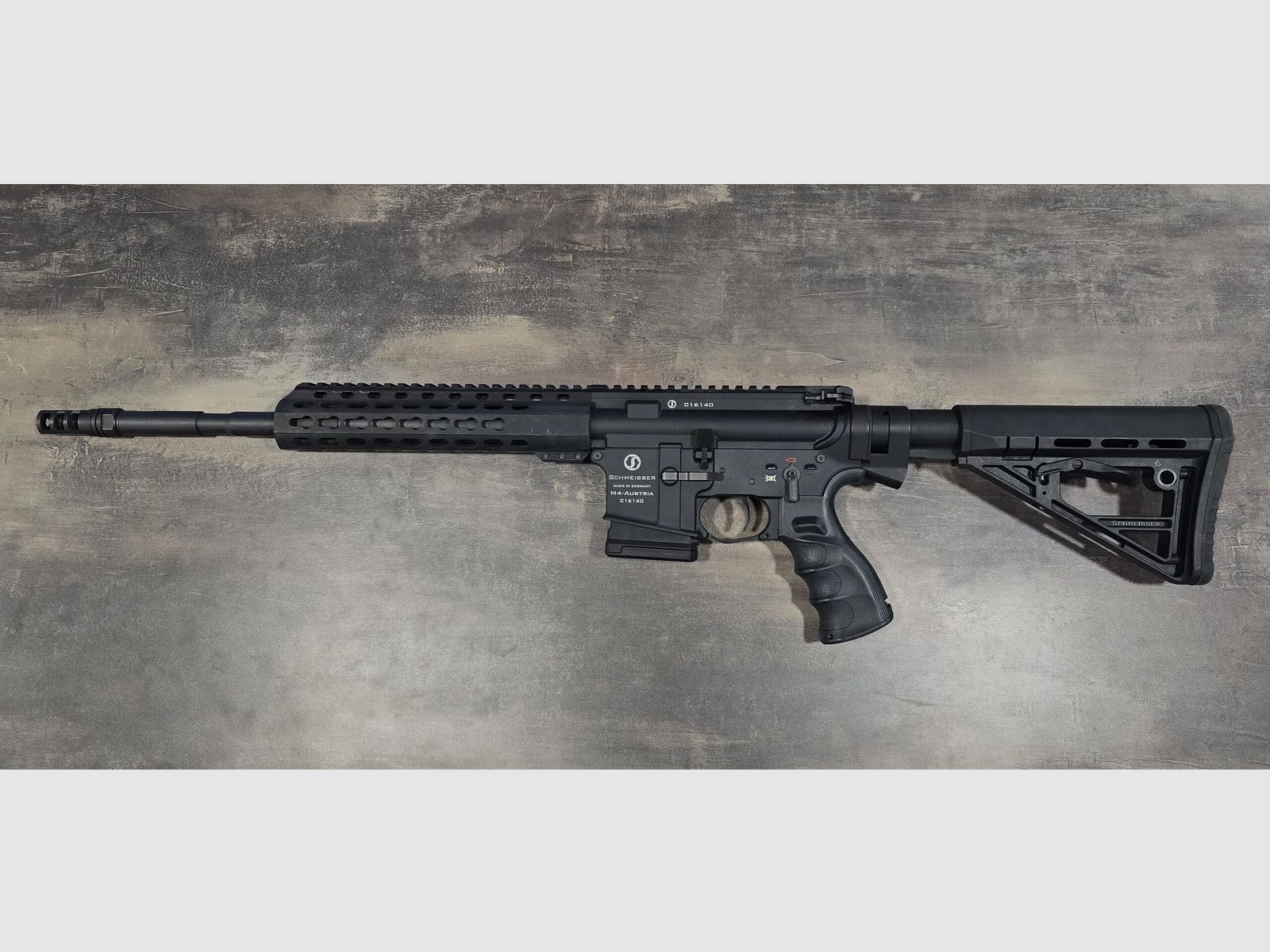 Schmeisser AR15 M4 Austria kal. 223 Rem. Gebruikt!, afbeelding 1 van 2