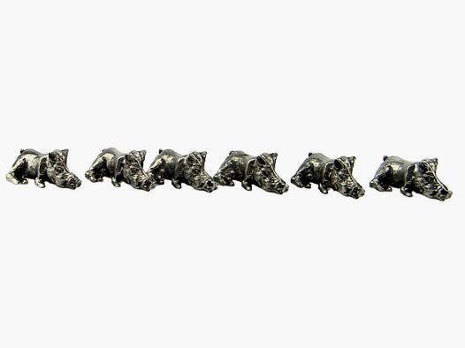Lovergreen Accessoires Motiv sechs Keiler als Messerhalter-Set