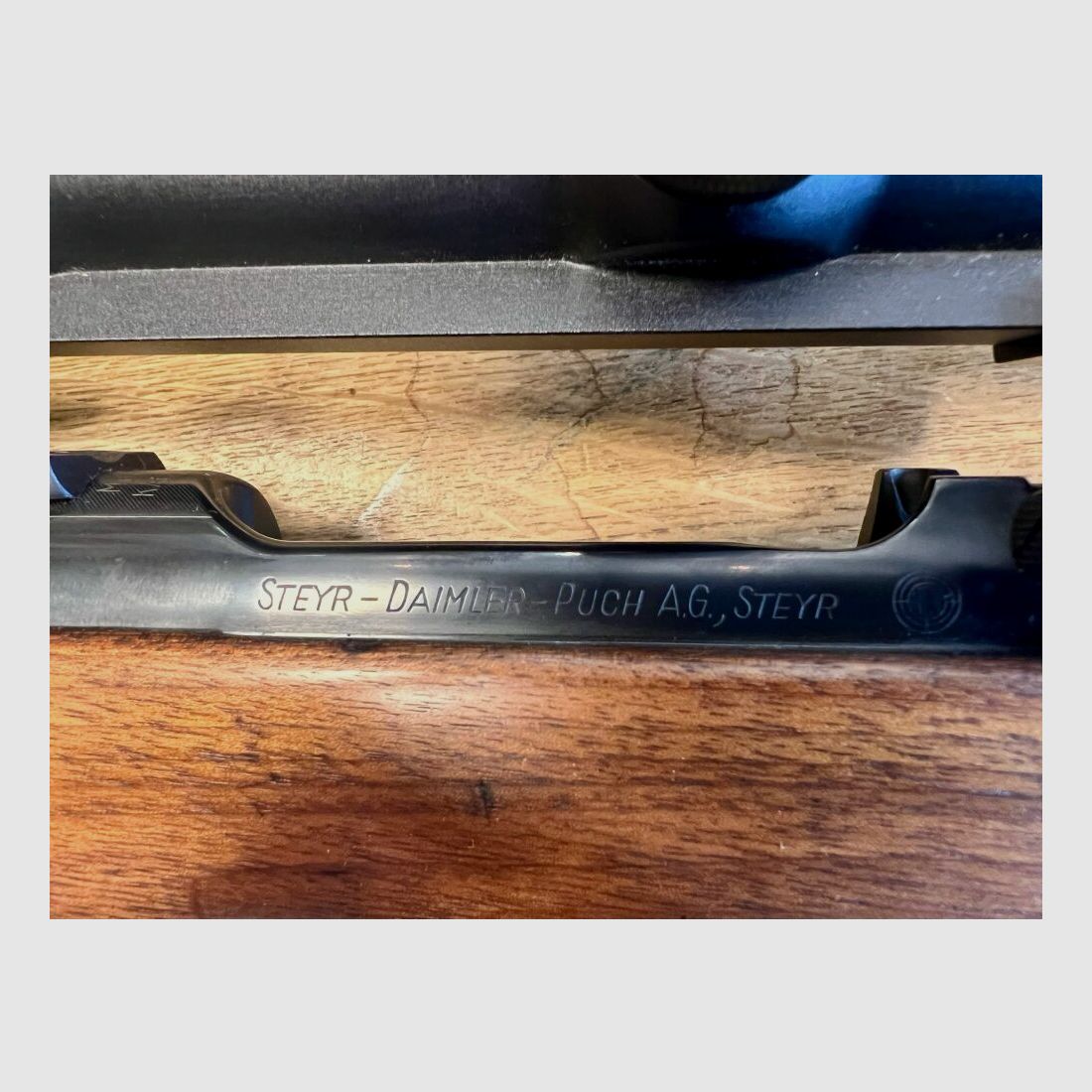 Steyr Daimler Puch Schönauer GK Mod. 1950 con mira telescópica Kahles