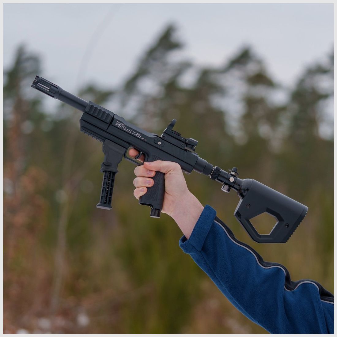 Pistelle X-68 Performance SHORT Bundle – 0.16L (9ci) Tank 1100 PSI