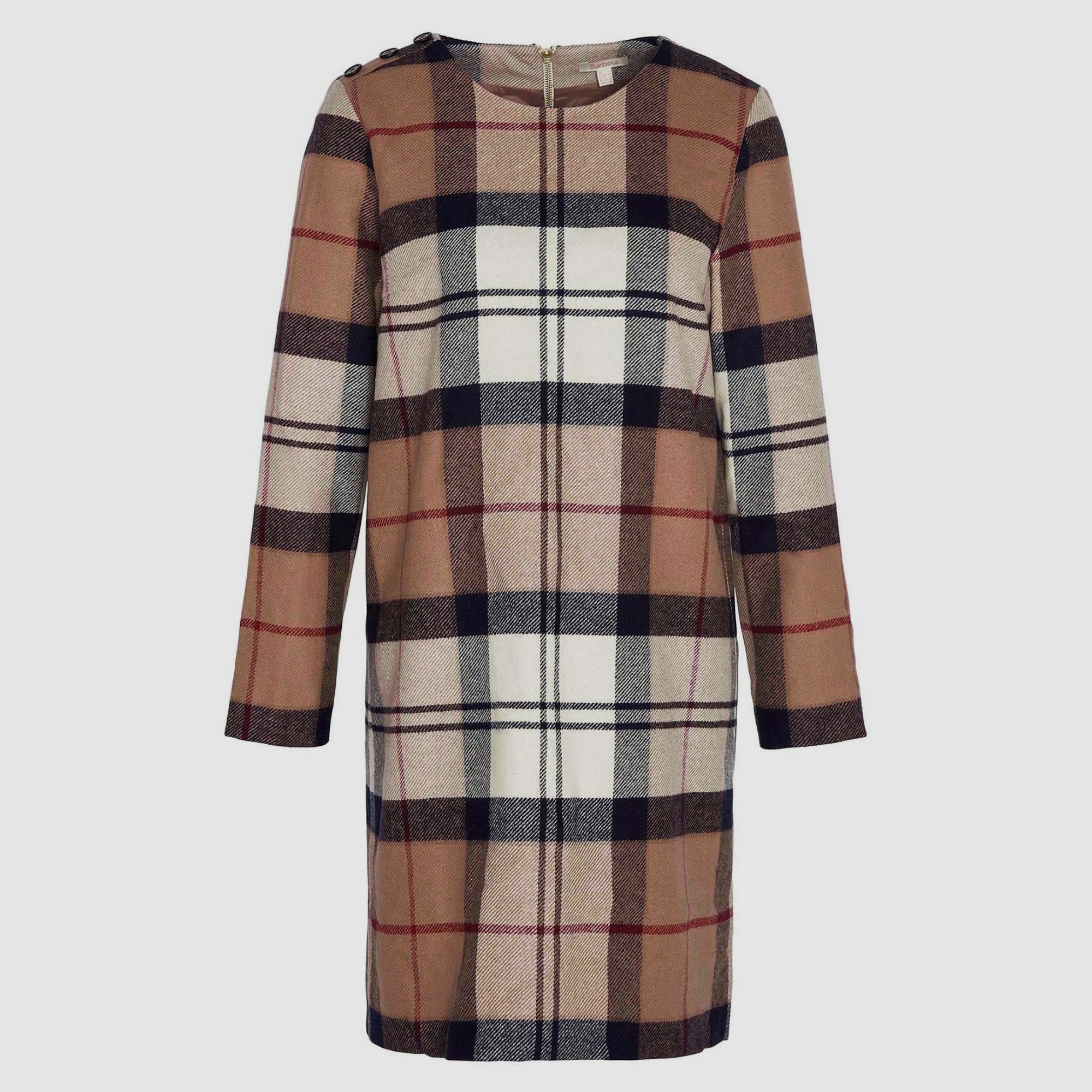 Barbour Kleid Nancy, Farbe Hessian Tartan 36