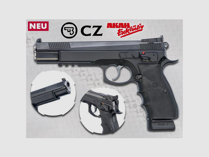 CZ BRNO Pistole Mod. CZ75 SP-01 6.1 -6' 9mmLuger  DSB AKAH Exklusiv