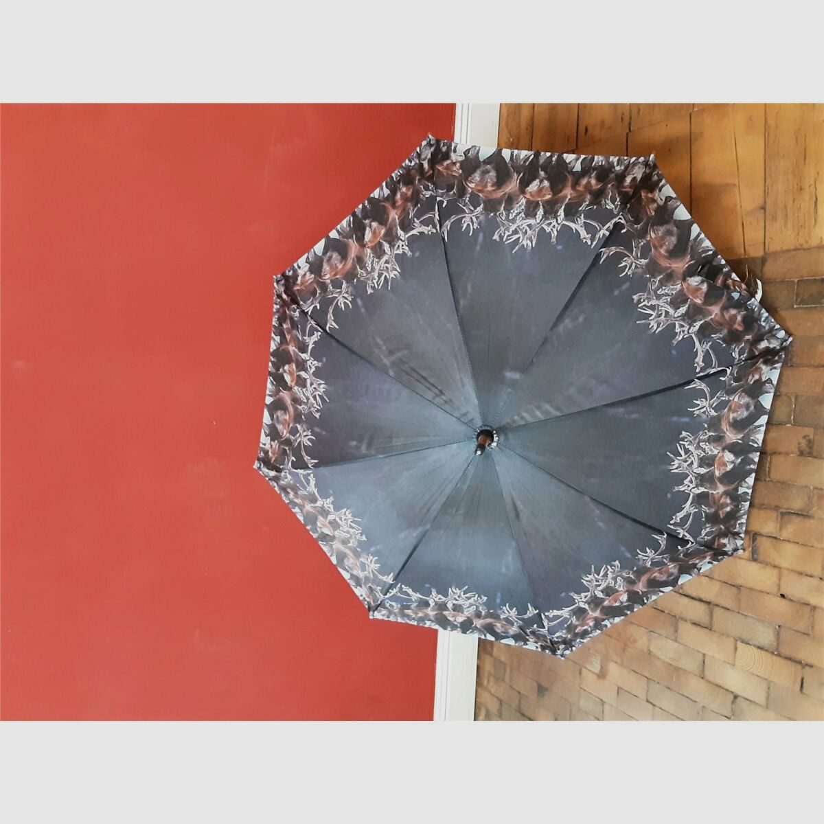 Lovergreen Regenschirm Motiv Hirschrudel